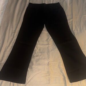 Men's Black Bootcut Jeans